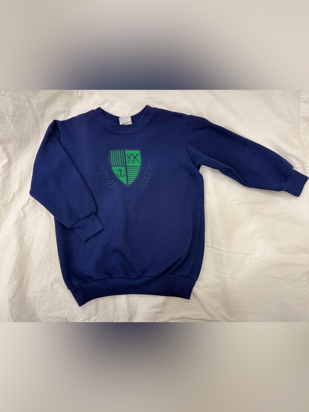 Rare Vintage Early 90s Classic Kelly's Kids Navy Crewneck Like New!